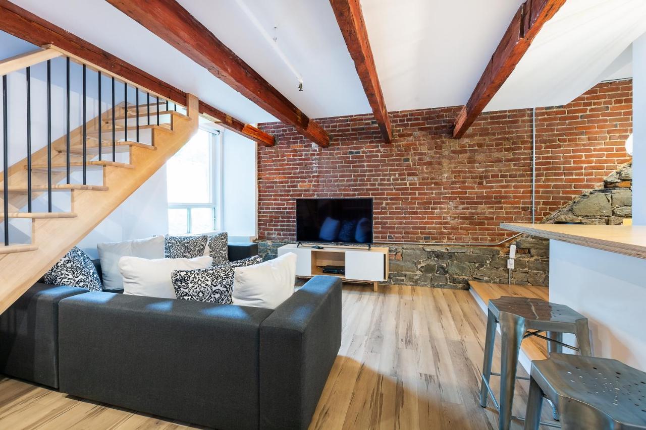 Les Lofts St-Paul - Par Les Lofts Vieux-Quebec Appartement Buitenkant foto